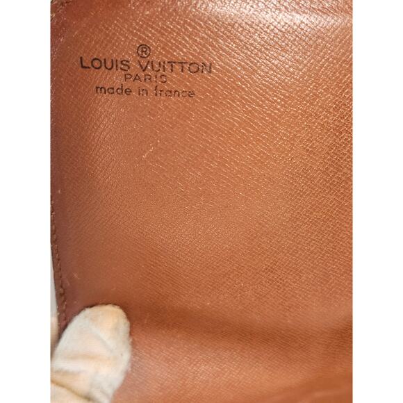 Louis Vuitton Monogram Cartouchiere MM Crossbody Bag Vintage Vachetta Leather - Picture 10 of 15